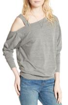 Women's Free People Saratoga One-shoulder Top - Grey