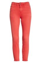 Women's L'agence High Waist Skinny Ankle Jeans - Red