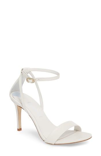 Women's Topshop Bea Halo Strap Sandal .5us / 35eu - White