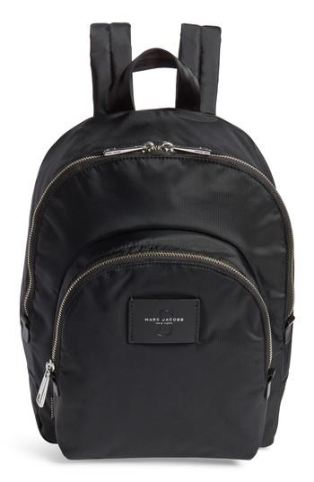 Marc Jacobs Double Pack Nylon Backpack - Black