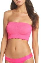 Women's Isabella Rose Tubular Bikini Top, Size - Pink