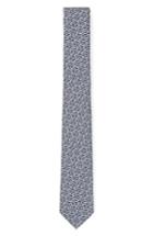 Men's Topman Geo Print Tie, Size - Blue