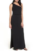 Women's Bobeau One-shoulder Maxi Dress - Black