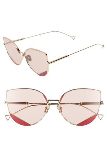 Women's Haze The Nott 57mm Sunglasses - Deep Claret