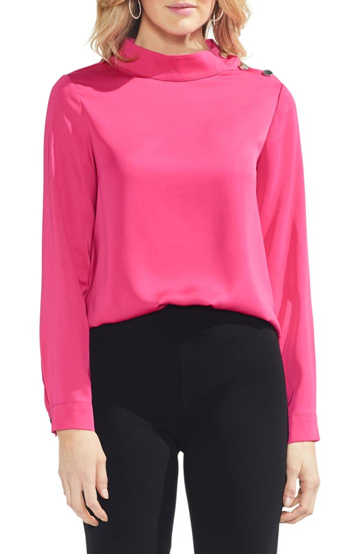 Women's Adeam Button Detail Top