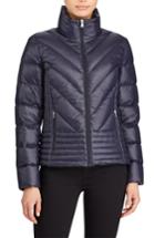 Women's Lauren Ralph Lauren Short Down Coat - Blue