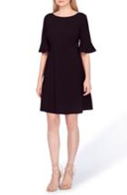 Women's Tahari Ruffle Sleeve A-line Dress