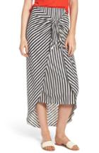 Women's Splendid X Margherita Isola Stripe Sarong Skirt - Blue