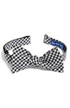 Men's The Tie Bar Gingham Cotton Bow Tie, Size - (online Only)