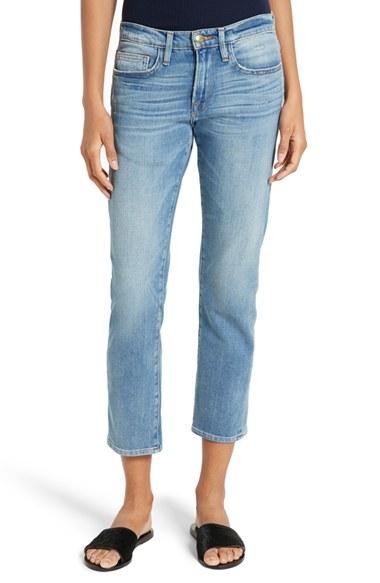 Women's Frame Le Boy Crop Jeans