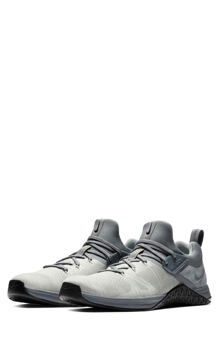 Men's Nike Metcon Flyknit 3 Training Shoe M - Grey