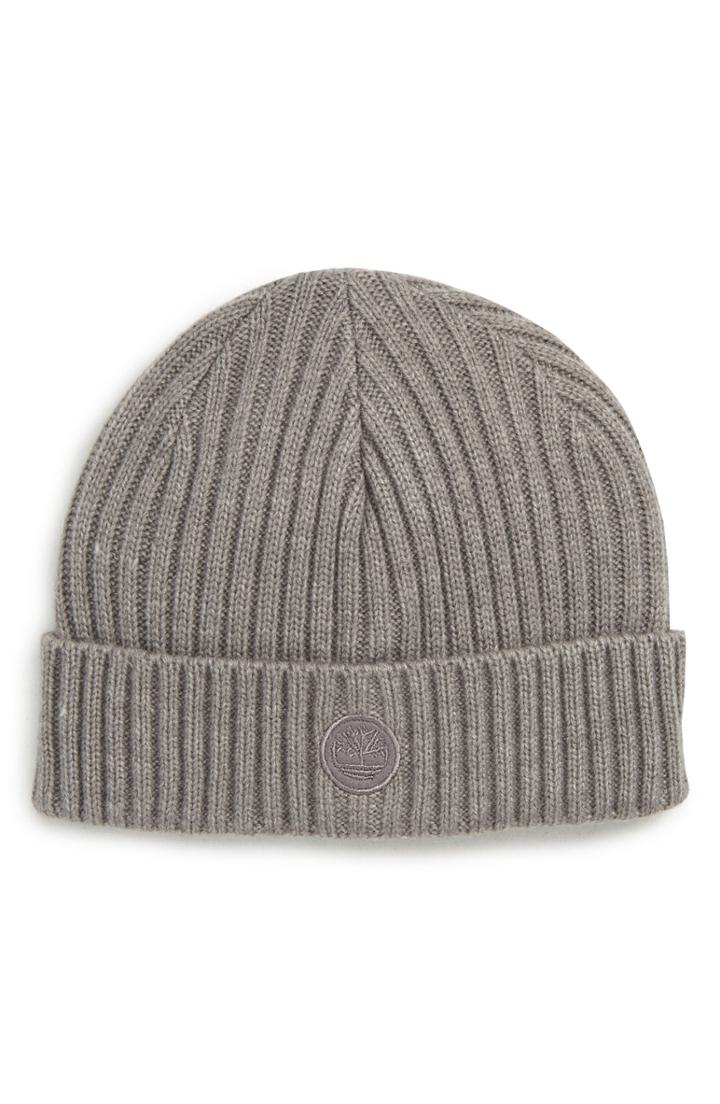 Men's Timberland Wide Ribbed Embroidered Logo Cap -