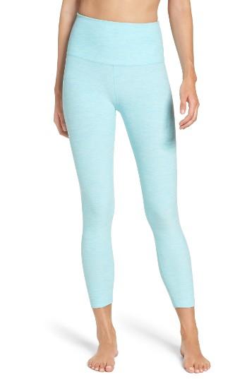 Women's Beyond Yoga High Waist Capris, Size - Blue