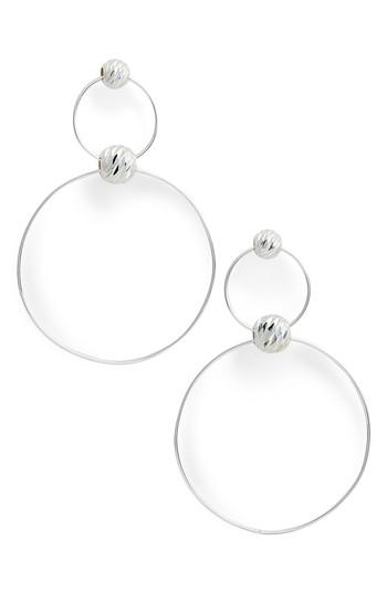 Women's Argento Vivo Double Drop Earrings