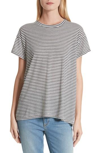 Women's The Great. Cotton Tee - Grey