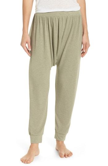 Women's Honeydew Intimates Jersey Harem Pants - Green