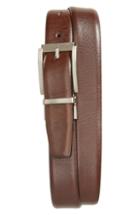 Men's Ted Baker London Reva Reversible Leather Belt - Tan/ Chocolate