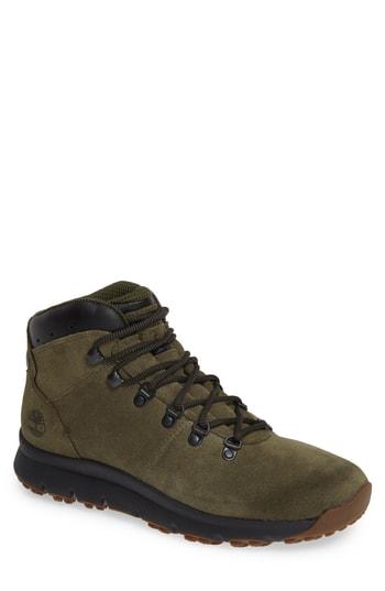 Men's Timberland World Hiker Waterproof Boot M - Green