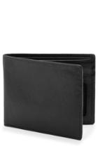 Men's Bosca Vermont Executive Id Leather Wallet - Black