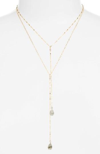 Women's Serefina Layered Lariat Necklace