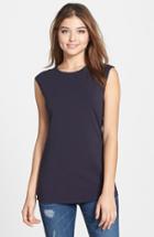 Petite Women's Nic+zoe 'perfect Layer' Tank P - Blue