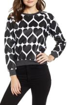 Women's Wildfox Dark Hearts Sweatshirt - Black