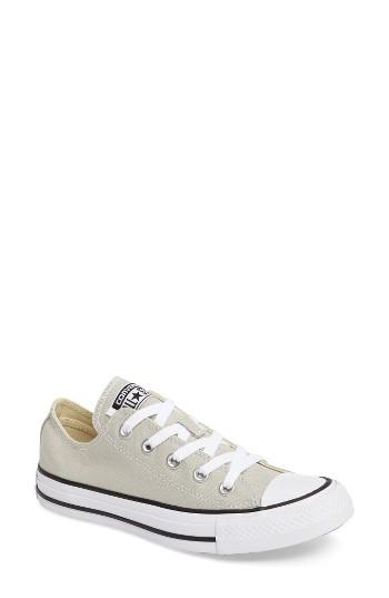 Women's Converse Chuck Taylor All Star Seasonal Ox Low Top Sneaker .5 M - Grey