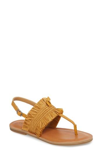 Women's Lucky Brand Akerlei Sandal M - Yellow