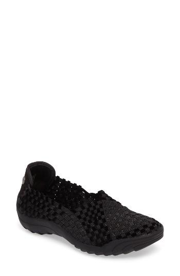 Women's Bernie Mev. Rigged Fly Slip-on Sneaker Us / 36eu - Black