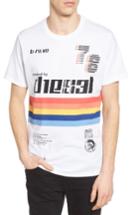 Men's Diesel Joe-sx Graphic T-shirt - White