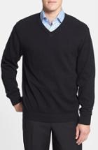 Men's Cutter & Buck 'broadview' Cotton V-neck Sweater
