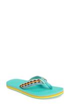 Women's Teva 'deckers' Flip Flop M - Green