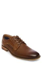 Men's Steve Madden Jaysun Embossed Plain Toe Derby M - Brown