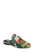 Women's Steve Madden Kera Flat Loafer Mule .5 M - Blue