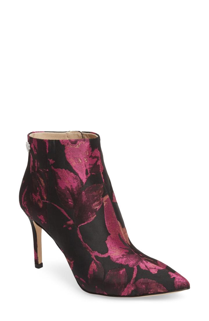 Women's Louise Et Cie Sonya Pointy Toe Bootie .5 M - Purple