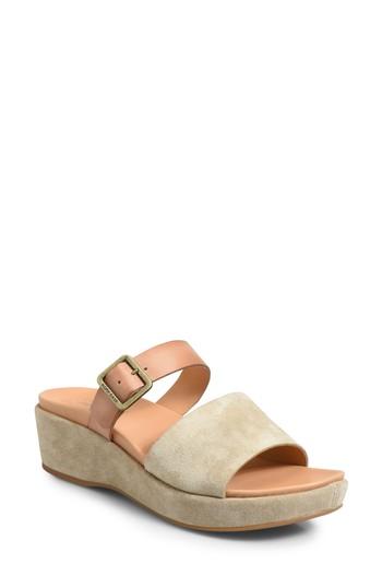 Women's Kork-ease Bisti Wedge Slide Sandal M - Brown