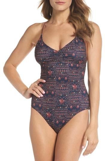 Women's Patagonia Kupala Reversible One-piece Swimsuit - Blue