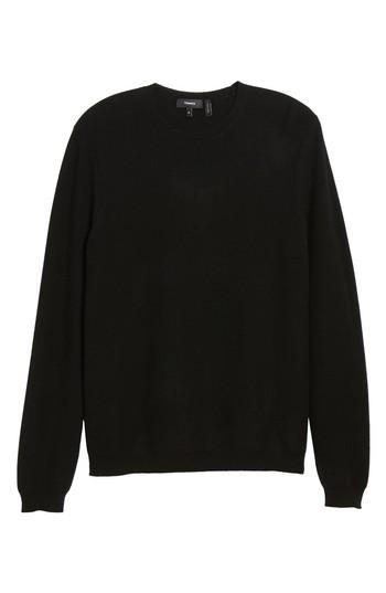 Men's Theory Medin C Cashmere Crewneck Sweater, Size - Black