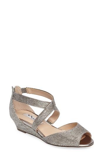 Women's Nina Rhonda Sandal M - Metallic