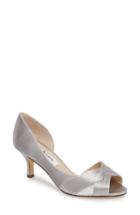 Women's Nina Contesa Open Toe Pump W - Metallic
