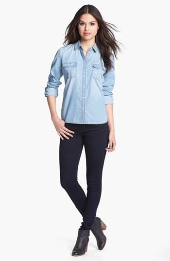 Halogen Chambray Shirt (regular &