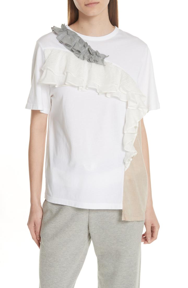 Women's Clu Ruffled Colorblock Top