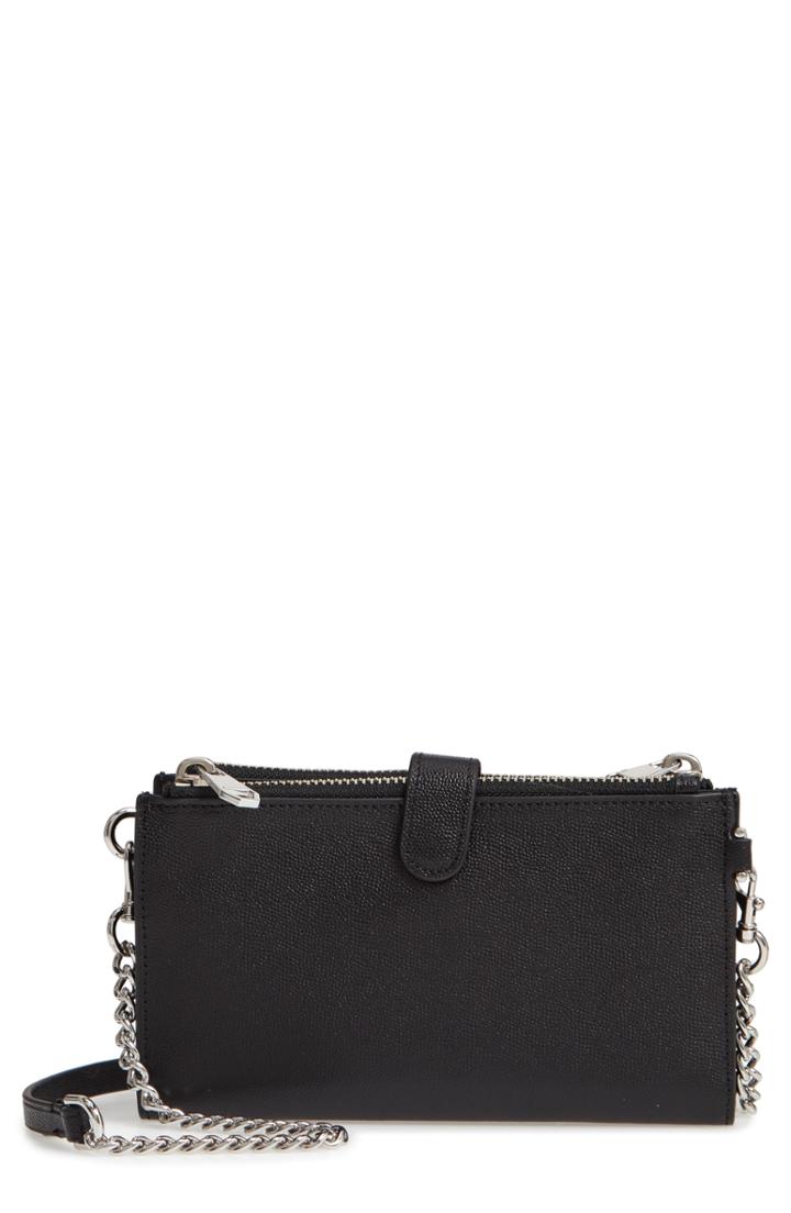 Rebecca Minkoff Bifold Leather Crossbody Wallet -