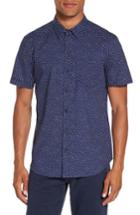 Men's Paige Becker Dot Print Woven Shirt - Blue