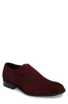 Men's Kenneth Cole New York Wingtip .5 M - Red