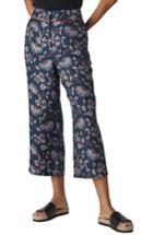 Women's Whistles Pitti Silk Crop Pants Us / 16 Uk - Blue