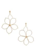 Women's Topshop Flower Drop Earring