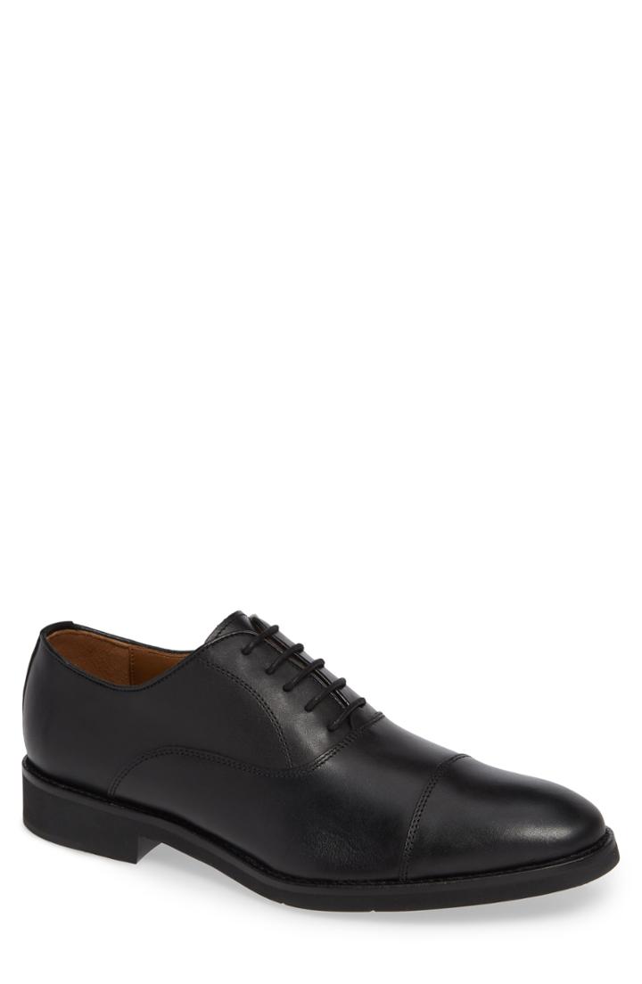 Men's Johnston & Murphy Carlson Cap Toe Oxford M - Black