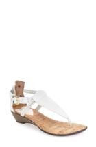 Women's Love And Liberty 'crystal' Sandal M - White
