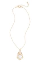 Women's Bp. Quartz Geometric Pendant Necklace